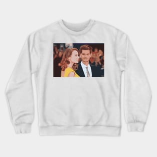 Andrew Garfield and Emma Stone Crewneck Sweatshirt